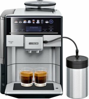 EQ.6 plus s700 TE657M03DE Edelstahl schwarz Kaffeevollautomat