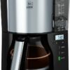 1025-08 LooK V Timer schwarz/Edelstahl Filterkaffeemaschine