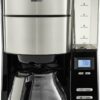 1021-02 Aroma Fresh Glas schwarz/Edelstahl Filterkaffeemaschine