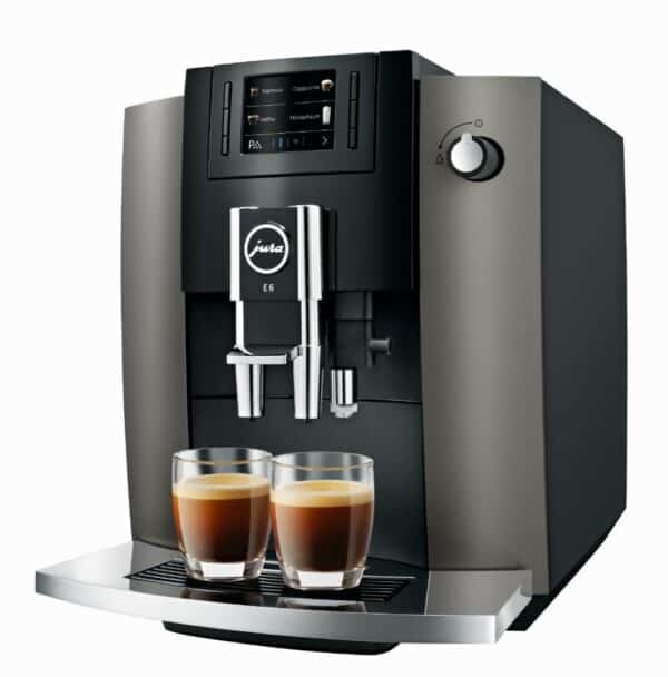 E6 Dark Inox (EB) Kaffeevollautomat