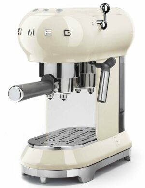 ECF01 creme (ECF01CREU) Siebträger-Espressomaschine
