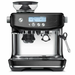 the Barista Pro SES878 Schwarzer Edelstahl (SES878BST4EEU1) Siebträger-Espressomaschine