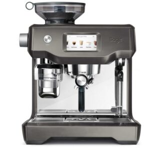 the Oracle Touch SES990 Schwarzer Edelstahl (SES990BST4EEU1) Siebträger-Espressomaschine