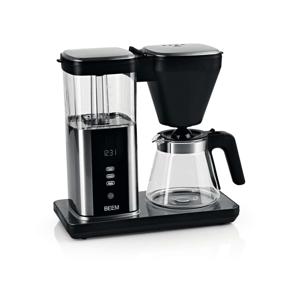 02275 Direct-Brew Glas Kaffeemaschine schwarz/Edelstahl