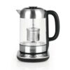 07919 Teatime II Wasserkocher mit Teefilter Edelstahl/schwarz