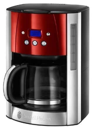 23240-56 Luna Solar Red Glas Filterkaffeemaschine