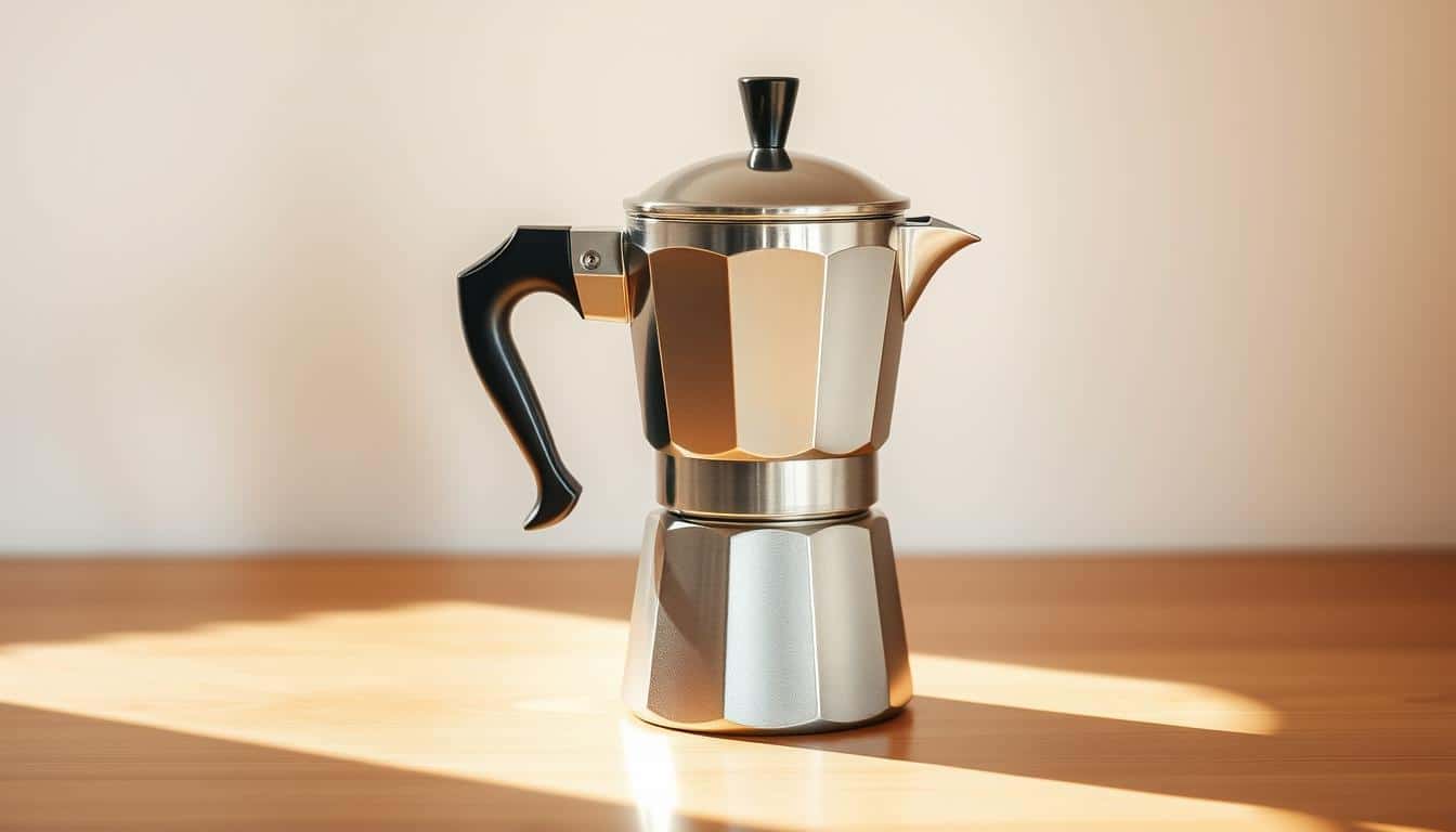 Der klassische Espressokocher, einfach aber genial